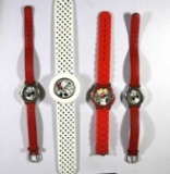 Various Disney Accutime Mickey Watches MK1018, MK1018A, MK1196, and MK1122