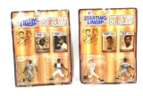 1989 Baseball Greats Yastrzemski , Hank,Stargell & Clemente action figures 4 inches. 2 units