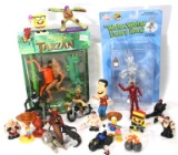 Misc Action Figure incl Tarzan, Ironman, Spongebob, Disney, Star wars, Spiderman etc. 20+ units
