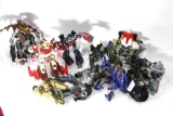 Robot Action Figures such as Transformers, Vintage Robots etc. size varies 6-10