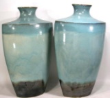 Pair of Large Ceramic Vase Approx 16x28x10