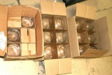 Boxes of Round Fish Bowl & Cylindrical Vase.approx 5x5