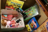 Vintage Toy Collections incl dolls Pro Baseball action figure, hotwheels, walt disney, mini Foosball