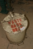 Oily Rag Container Used