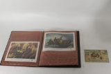 US Bicentennial Souvenir Stamp Sheets and PostCard