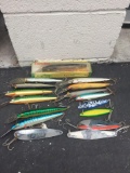 Assorted Fishing Lures - each lure between 10in long 16 Units