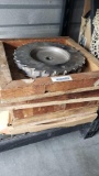 Large dado and saw blades various sizes many