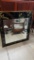 Vintage Asian Beveled Mirror Framed