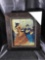 Arbit Blatas Enamel Porcelain Painting Framed