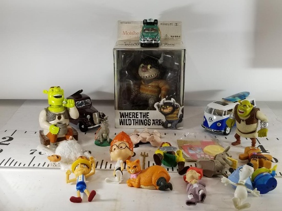 Unit of Various Toys