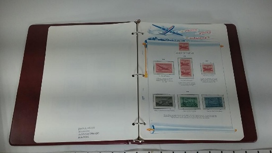 United States Stamp Collection in Album