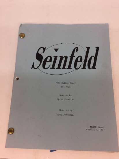 Seinfeld The Muffin Tops Table Draft Script