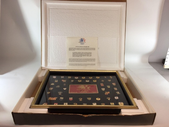 Games of the XXIIIrd Olympiad Los Angeles 1984 Limited Edition Sponsor Set Corporate Issue Pins