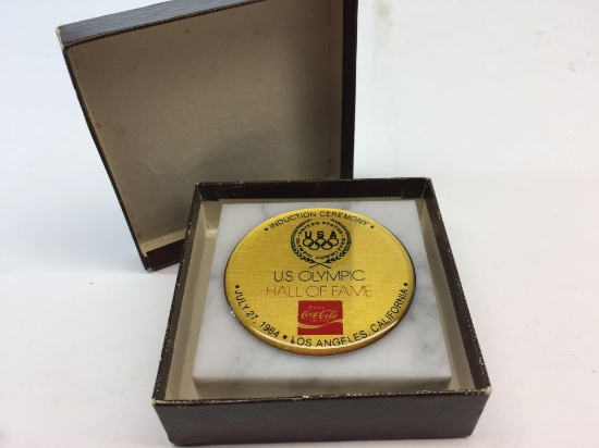 1984 U.S. Olympic Hall of Fame Commemorative Paper Weight