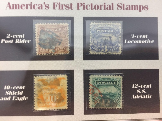 Americas First Pictorial Stamps