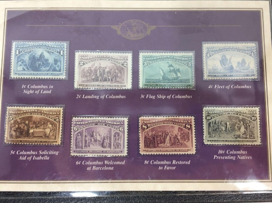 Americas First Commemorative Stamps from the Colombian Exposition Issue of 1893