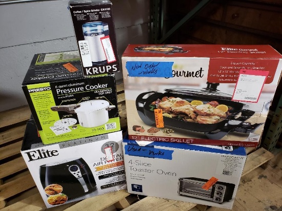 Assorted Kitchen Appliances - 5 Units - Store Returns