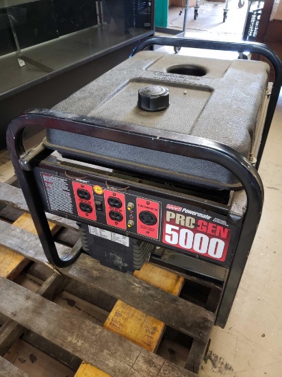 Colman Powermate Pro-Gen 5000 Portable Electric Generator - 5 Gallon Capacity - Model #PL0535202.01