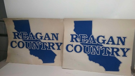 Original 1980 Campaign Posters for Ronald Reagan for President
