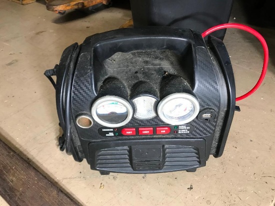 Charger- jumps cars, charges phones, blows up times-tested powers on