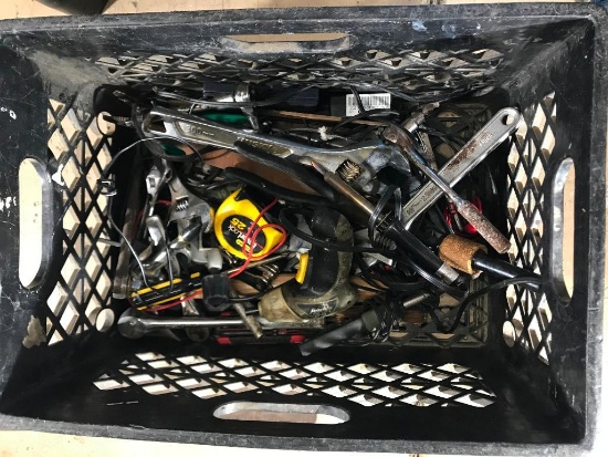 crate of various hand tools- tested