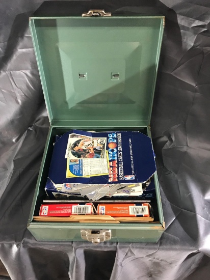 Metal Box Full Basketball Cards 1990-1991