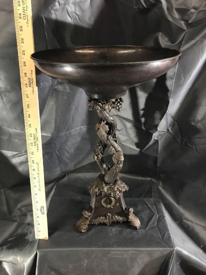 Metal/Tin Decrative Bird Bath/ Plant Stand