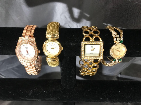 Ladies Gold Watches Avanti, Gruen 4 Units