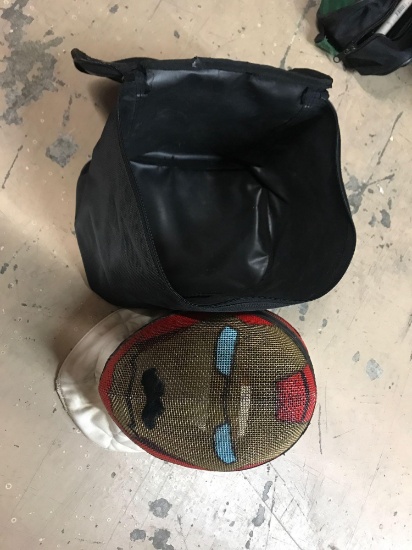 Fencing Mask Painted Ironman
