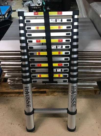 Hausse Aluminum Telescoping Ladder New