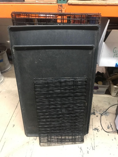 Wire Dog Crates Small Medium Large 3 Units