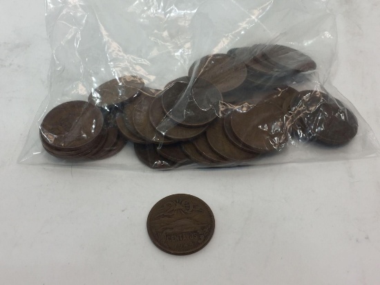 Bag of 20 Centavos Mexico Coins