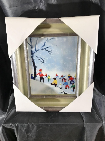 Max Karp Enamel Porcelain Painting Limited Edition 67/500