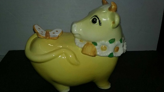 Elsie the Cow Ceramic Cookie Jar 1950-60s