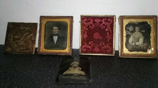 Nice lot of late 19th Century (1800's) Family Photos