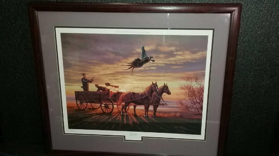 "Genesis" by John C. Green 1987 artist signed and numbered 92/300