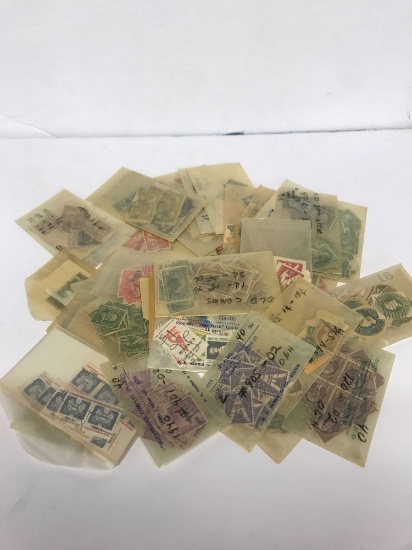 Collection of Vintage Stamps Great Old Collection