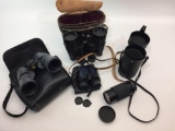 Vintage Nixon Binoculars-Brushnell Binoculars and out of this World Binoculars and Camera Lens