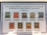 The First Regular-Issue U.S. Stamp Series of the 20th Century