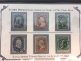 U.S. Stamps of the Civil War Era