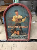 24in Tall, 15in Wide Elvis CinemaScope Framed Artwork