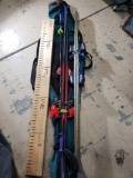 Ski Gear - Pair of Big Max Anthea Skis, Pair of Olin Skis, Pair of Ski Poles - In Olin Carrying Case