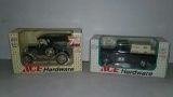 2 ERTL Ace Hardware Toy Truck Banks