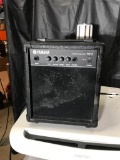 YAMAHA guitar amplifier YG15- powers on