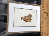 Walt Disney - Lady and the Tramp Framed Certified SeriCel Limited Edition of 2500