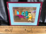 Flinstones framed art work- Fren and Dino