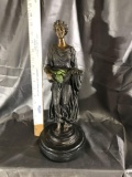 Bronze Standing Lady Very Heavy