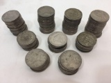 131 Mexico Un Peso Coins