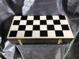 Decorative Carved Chess Set Case