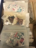 Box Full of Stamps Foreign & USA